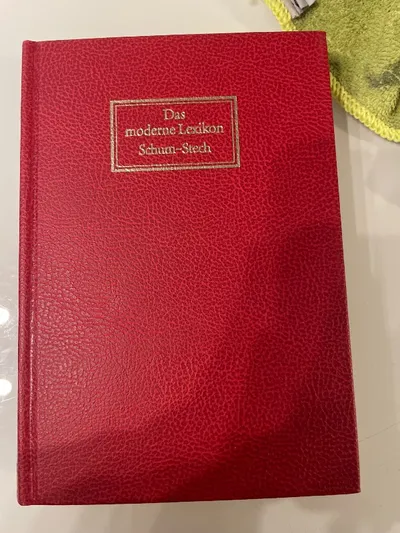 Lexikon Nachschlagewerk Wörterbuch Hardcover Fachlexikon Deutsch