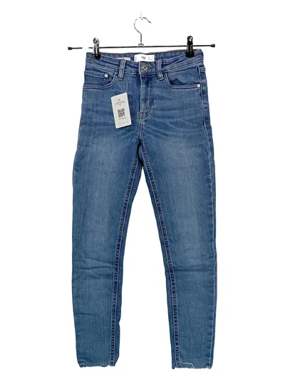 Mango MNG Denim ISA Slim Fit Jeans Damen Gr. 32 Blau Skinny