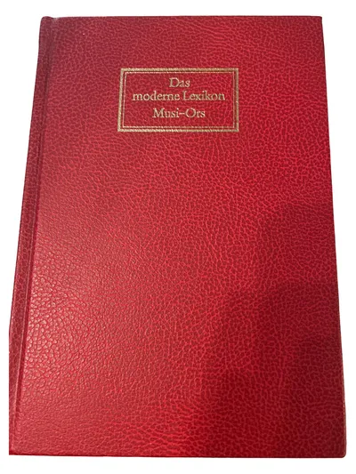 Musi-Ors Lexikon Hardcover Wörterbuch Deutsch Nachschlagewerk Fachbuch