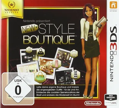 Nintendo New Style Boutique 3DS Spiel Mode Simulation Selects DE