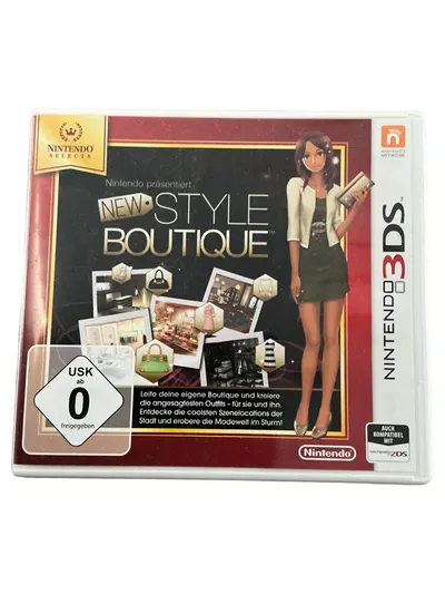 Nintendo New Style Boutique 3DS Spiel Mode Simulation Selects DE