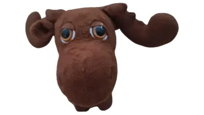 Big Headz Elch Kuscheltier Braun 22cm Charmant Stil Elche Motiv