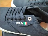 FILA Sneaker Damen Gr. 38 Blau Casual Low-Top Sportschuhe Freizeitschuhe 2