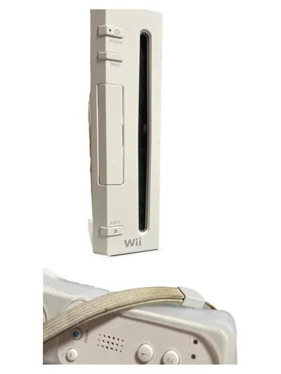 Nintendo Wii RVL-001 Konsole Retro Wireless Controller Gebraucht