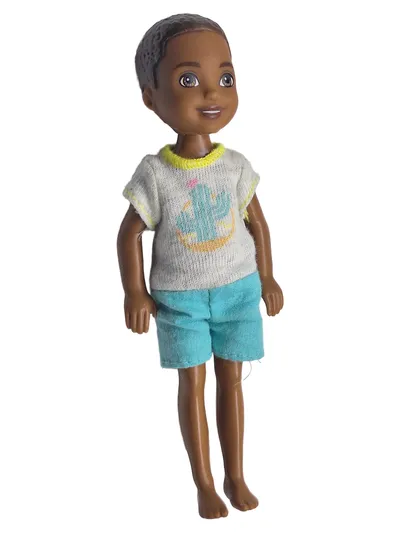 Mattel Chelsea Boy Ankleidepuppe Kunststoff Casual Mehrfarbig 14 cm