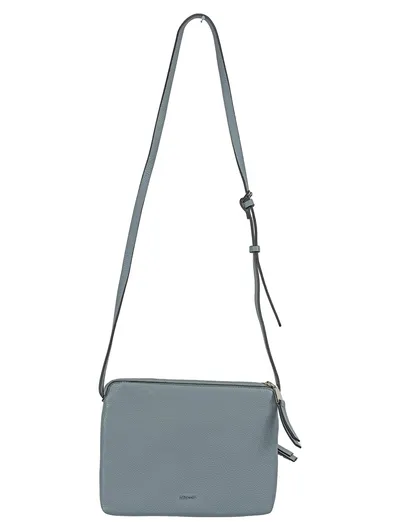 PICARD Damen Umhängetasche Grau Crossbody Bag Minimalistisch 24x19cm