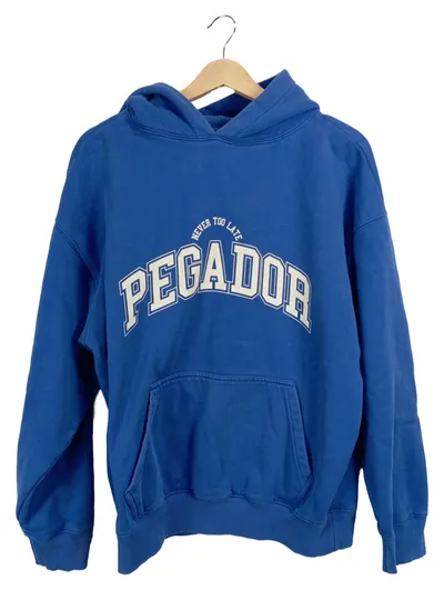 PEGADOR Hoodie Herren Kapuzenpullover Blau Gr. XS Streetwear