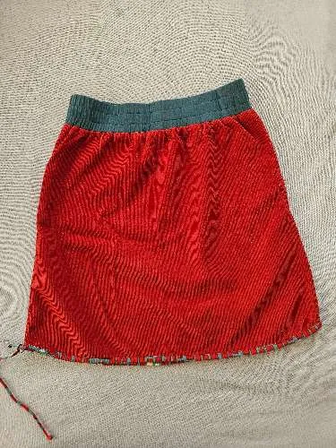Tranquillo Cordrock Mädchen Gr. 140/146 Rot Bio-Baumwolle
