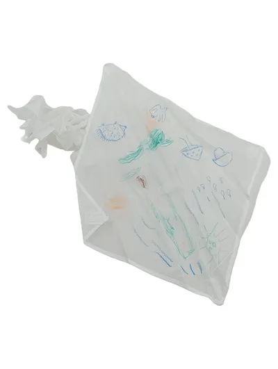 Beleduc Kinder Drachen Kite zum Bemalen Weiß 48 cm Kunststoff