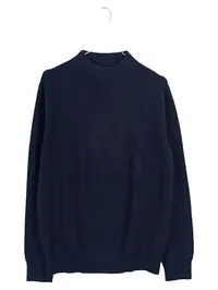 Massimo Dutti Pullover Herren Gr. 50/L Blau Baumwolle Strickpullover 1