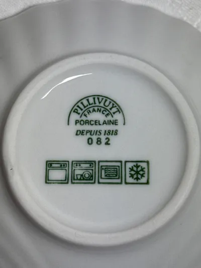 Djeco Dekoschale Muschel Porzellan Maritim Weiß 13x11 cm