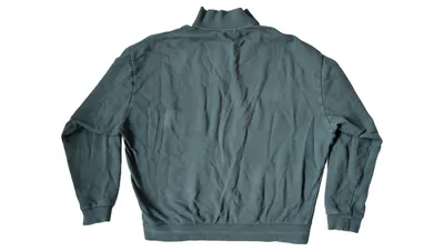 ASOS Herren Pullover Grün M mit 1/4 Reißverschluss Casual