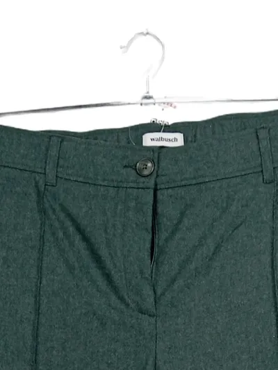 Walbusch Damen Anzughose Petrol Gr. 50 Wollmix Business Hose