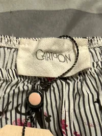 Cartoon Damen Bluse Gr. S 36 gestreift Blumenmuster 3/4-Arm 4