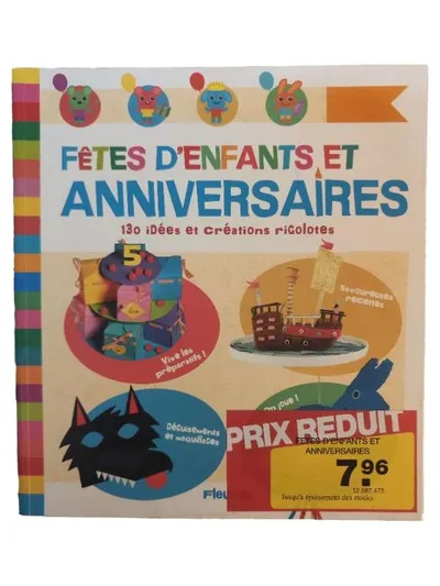 Fleurus Fêtes d'enfants et anniversaires Kindersachbuch Basteln Geburtstag
