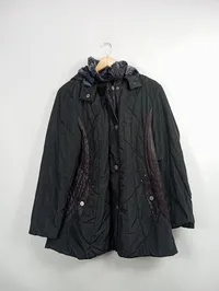 Bexleys Woman Damen Steppjacke Kapuze Schwarz Gr. 44/XXL Outdoor 4