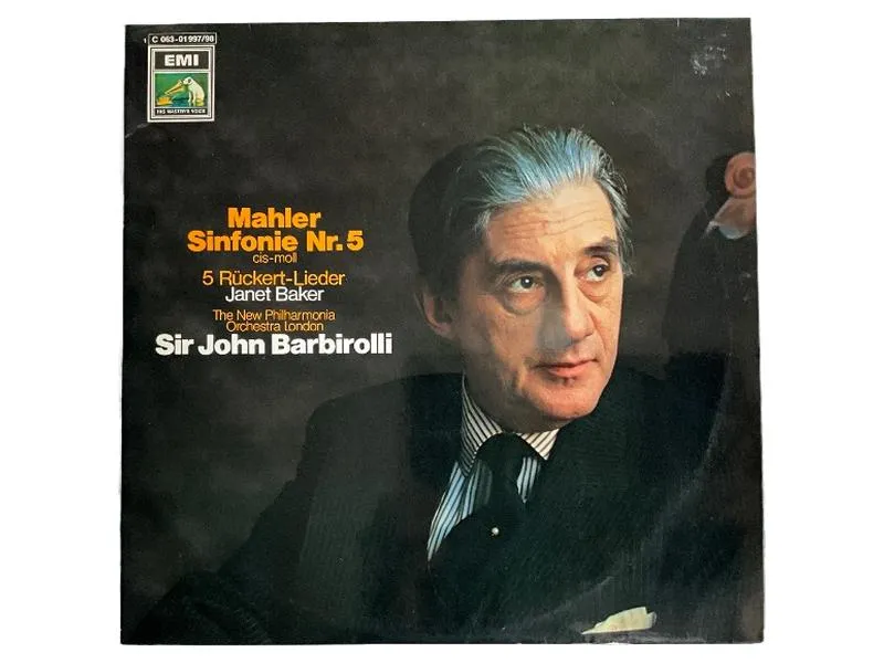 Mahler Sinfonie Nr. 5 Vinyl LP Sir John Barbirolli EMI Klassik 1