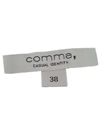 Comma Casual Identity Damen Langarmshirt Gr. 38 M gestreift Brusttasche 5