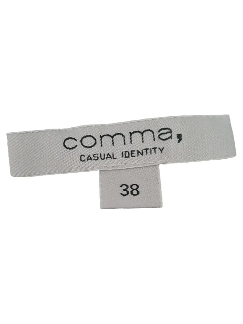 Comma Casual Identity Damen Langarmshirt Gr. 38 M gestreift Brusttasche 5