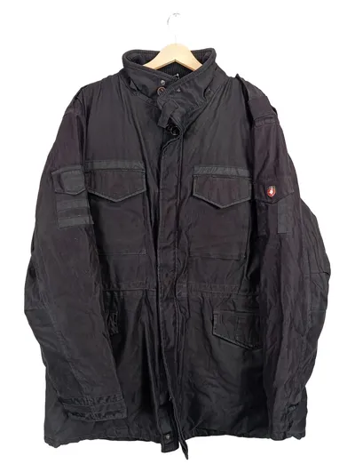 Wellensteyn Steppjacke Herren Schwarz Outdoor Freizeit Gr. 44/XS