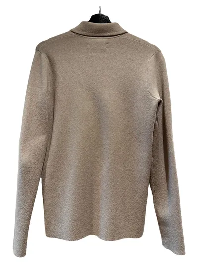 Samsøe Samsøe Herren Strickjacke Reißverschluss Beige Gr. XS