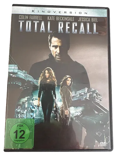 Total Recall DVD Science Fiction Film Colin Farrell Dystopie Ab 12