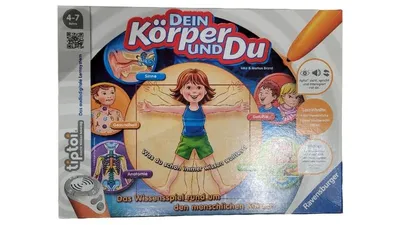 Ravensburger tiptoi Lernspiel Dein Körper und Du 4-7 Jahre