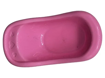 Simba Badespielzeug Badewanne Rosa Herz 10 cm Puppenzubehör Kinder