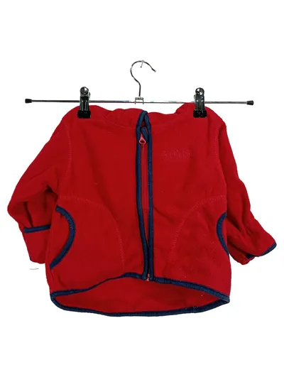 BMS Kinder Fleece Set Jacke Hose Rot Gr. 68 Outdoor Baby