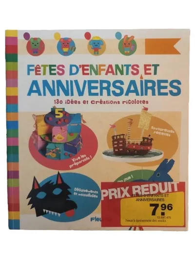 Fleurus Hobbybuch Fêtes d'Enfants et Anniversaires 130 Ideen Kindergeburtstag