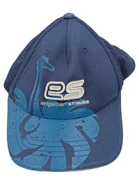 Engelbert Strauss Cap Herren Sportlich Blau UNI Vogel Stickerei Polyester 2