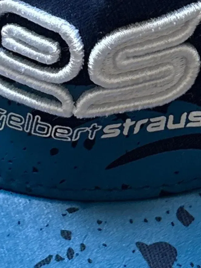 Engelbert Strauss Cap Herren Sportlich Blau UNI Vogel Stickerei Polyester 4
