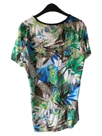 Bexleys Woman T-Shirt Damen Gr. M Tropisches Blumenmuster Mehrfarbig 2