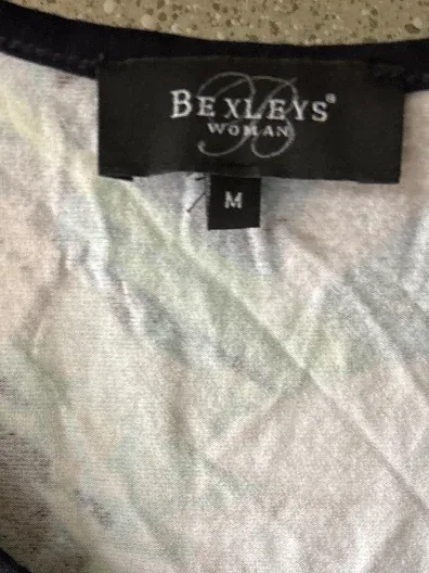 Bexleys Woman T-Shirt Damen Gr. M Tropisches Blumenmuster Mehrfarbig 6