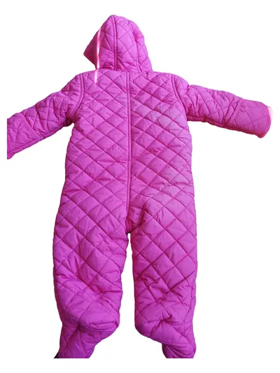 Ralph Lauren Schneeanzug Overall Baby Mädchen Gr. 74 9M Pink Gesteppt Winter