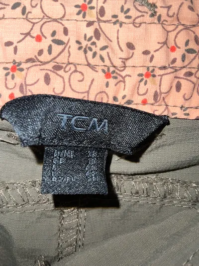 TCM Tchibo Damen Outdoorhose Gr. 38 Oliv Polyamid Trekkinghose