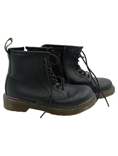Dr. Martens Stiefel Kinder Gr. 35 Schwarz Klassisch Schnürstiefel