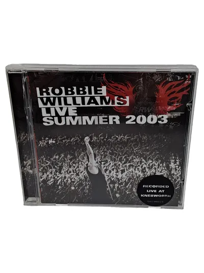 Robbie Williams Live Knebworth 2003 CD Album Elektronische Musik