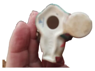 Goebel Porzellan Engel Figur Weihnachten Dekofigur Mehrfarbig 6cm