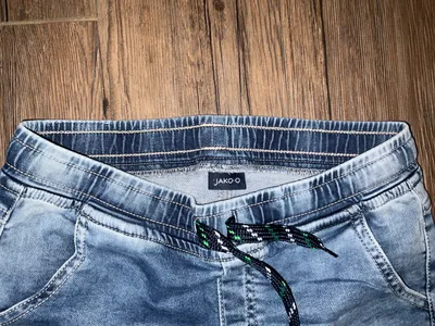 JAKO-O Jeans Shorts Jungen Gr. 146 Blau Casual Baumwolle