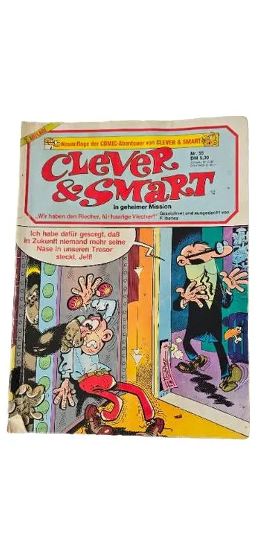 Clever & Smart in geheimer Mission Comic F. Ibáñez Nr. 55 Condor