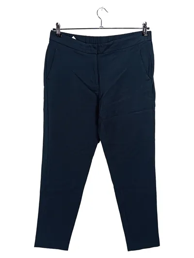Peserico Sign Stoffhose Damen Gr. 48 Blau Business Viskose Elegant