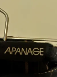 Apanage Damen Bleistiftrock Gr. 34 Schwarz Gestreift Business Gürtel 4