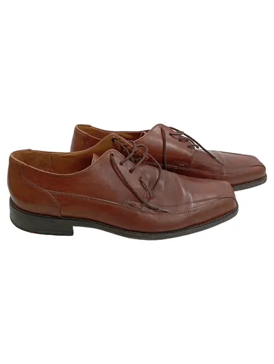 LLOYD Fairbanks Herren Schnürschuhe Leder Braun Gr. 44,5 Business Classic