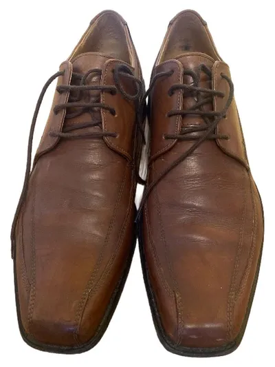 LLOYD Fairbanks Herren Schnürschuhe Leder Braun Gr. 44,5 Business Classic