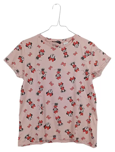 FB SISTER Damen T-Shirt Rosa Minnie Maus Print Gr. S 36 Disney