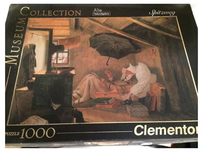 Clementoni Museum Collection Puzzle 1000 Teile Spitzweg Der arme Poet