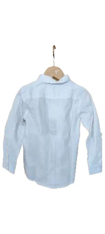 Feetje Classic Hemd Kinder Jungen Weiß Langarm Gr. 98 Baumwolle