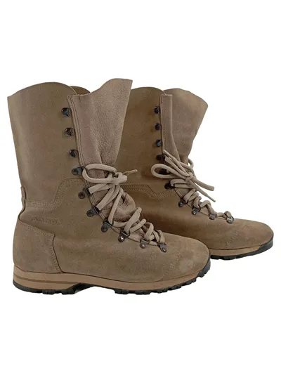 Meindl Pioneer Herren Outdoor Stiefel Wanderschuhe Gr. 41 Beige Leder