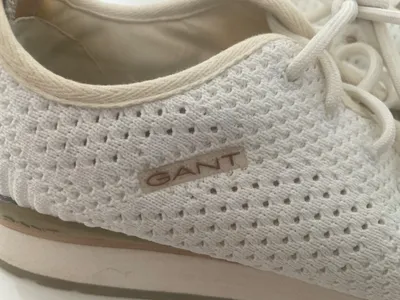 GANT Damen Sneaker low Schuhe Gr. 38 Beige Sportlich Freizeit